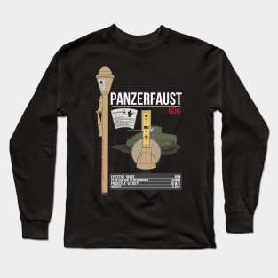 Panzerfaust 60 infographics Long Sleeve T-Shirt